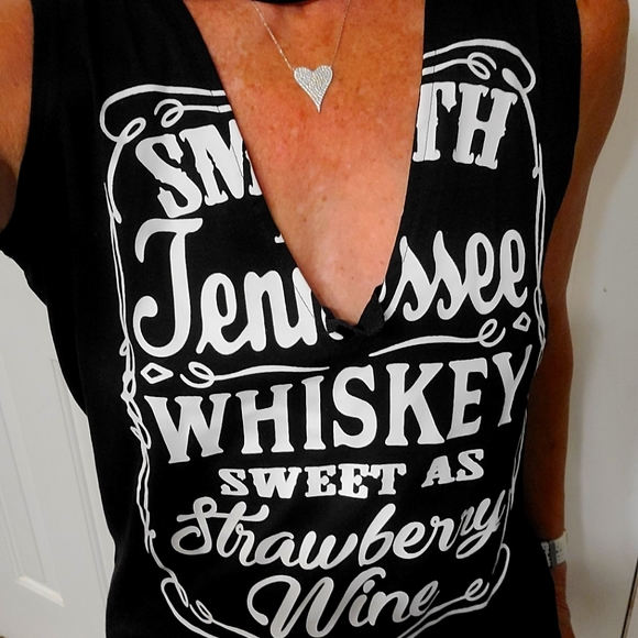🤠Tennessee Whiskey Sleeveless T-Shirt - Picture 2 of 2